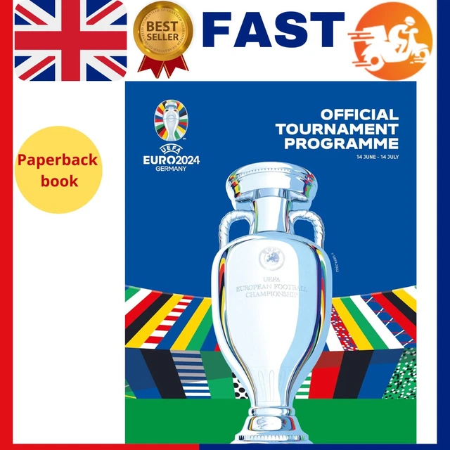 thumbnail image 2 of UEFA Euro 2024 Official Tournament Programme – In Stock Now 2 of 6