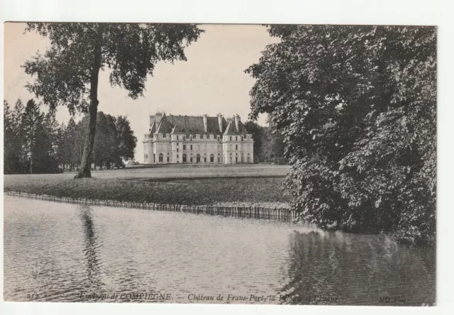 Environs de COMPIEGNE - Oise - CPA 60 - le Chateau du Franc-Port