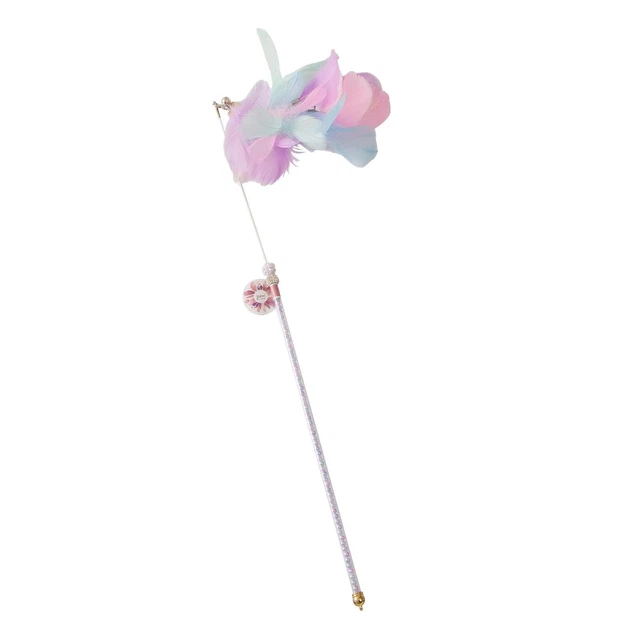 Jouet interactif pour chat, jouets en plumes pour animaux de compagnie, longue 3