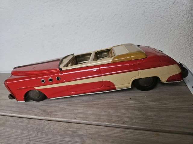 Jouet En Tôle Joustra – Cabriolet Deauville 1956 – Réf. 2014 – Occasion – France