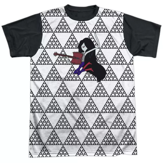 Adventure Time Marcy Triangles Adult Costume T Shirt (Black Back), S-3XL