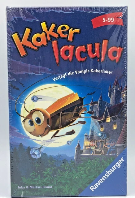 Ravensburger® Kakerlacula | Verjagt die Vampir-Kakerlake | Kinderspiel ab 5 J.