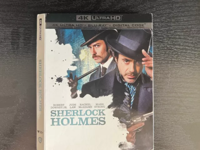 4K UHD SLIPCOVER - Slipcover Only (No discs) - Sherlock Holmes (2009)