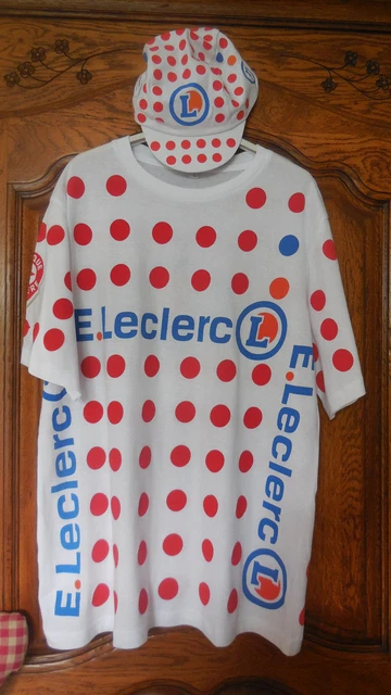 Casquette Officielle Tour De France - Maillot Meilleur Grimpeur - Coton Réglable - Collection Cyclisme