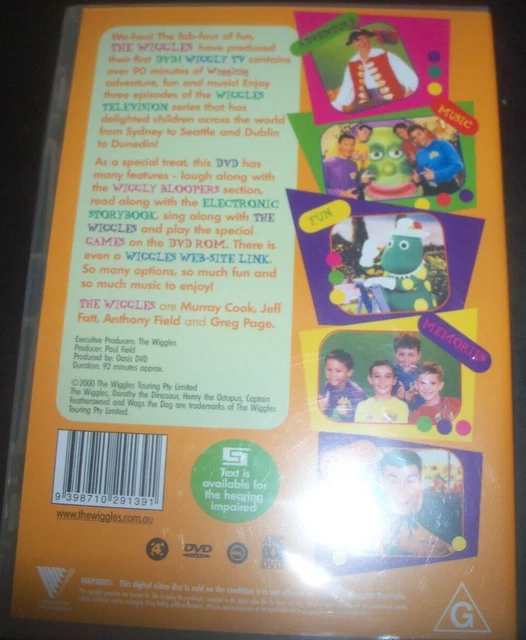 THE WIGGLES WIGGLY TV DVD (Australia Region 4) DVD New Sealed 69.99