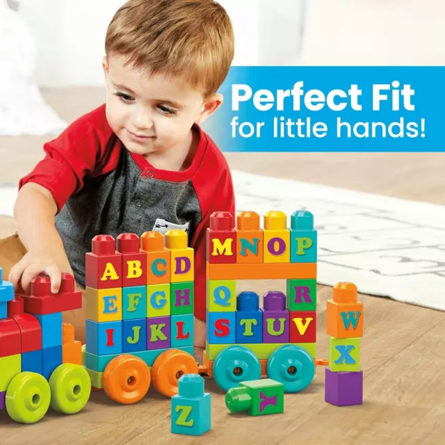 Nuevo Fisher-Price Mega Bloks Abc Aprendizaje Tren 2