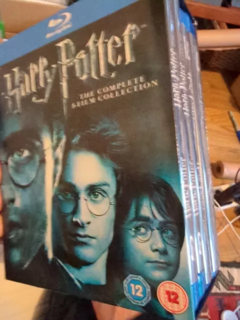 Complete Set of all 8 Harry Potter Movies DVD Widescreen Blu-Ray