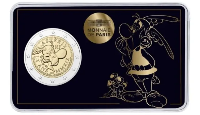 Coincard 2 euro Francia ASTERIX & IDEFIX 2019 moneta commemorativa ASTERIX