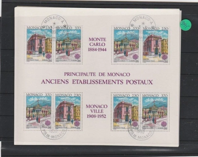 Monaco    Block   gestempelt    MiNr. Block 47