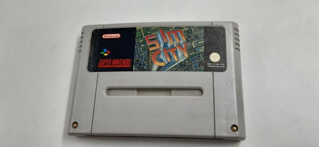 Jeu Super Nintendo SNES Sim City