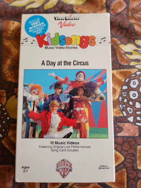 KIDSONGS: A DAY At The Circus (VHS, 1987) View Master Video EUR 4,40