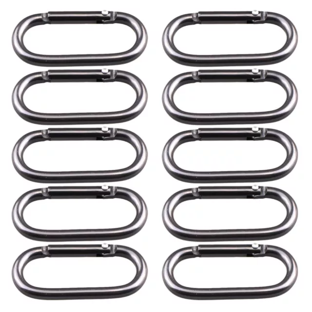 10 Pcs Kettle Hook Camping Accessories Locking Carabiners Outdoor Water