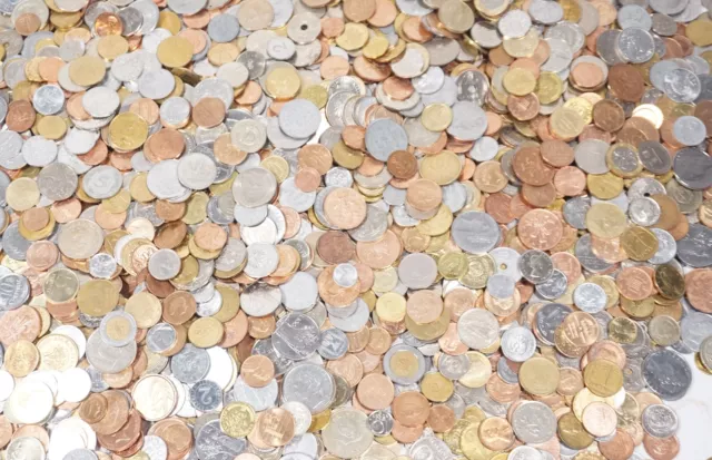 Riesiges Konvolut Münzen Coins Umlaufmünzen aus aller Welt 14kg Sammlung 2