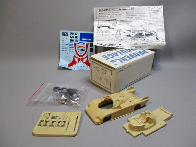 PROVENCE MOULAGE KIT Monté 1/43 - Mazda Gr C Le Mans 1983 N°60 EUR 32