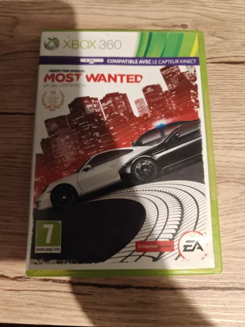 Jeu Microsoft Xbox 360 Need For Speed Most Wanted Version Française