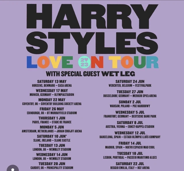 Harry Styles Frankfurt Tickets