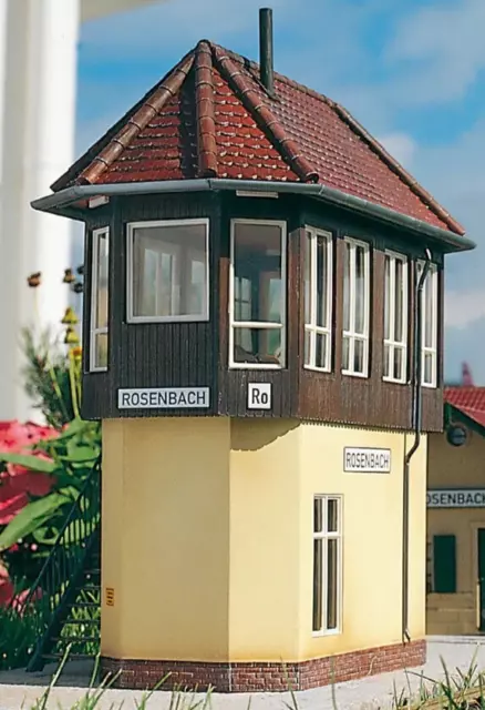 PIKO G-Scale ~New 2024 ~ Rosenbach Switch Tower Building Kit ~ 62041