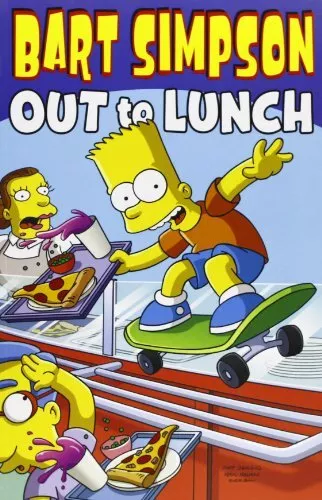 Bart Simpson - Out To Lunch by Matt Groening Book The Cheap Fast Free Post