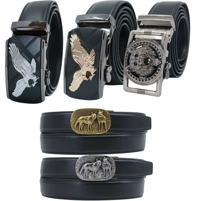 Ceinture à crémaillère sans on sale boucle