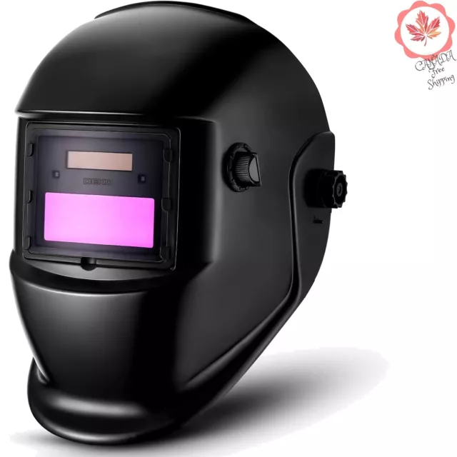 Ultra-Tough Multi-Use Welding Helmet - Auto Darkening - Solar-Powered - 1 Helmet