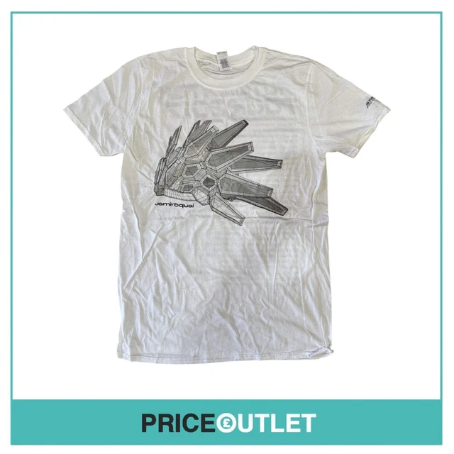 JAMIROQUAI - AUTOMATON tour 2017 white tee (xl) £9.99 - PicClick UK