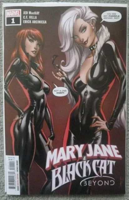 Mary Jane & Black Cat #1..J.scott Campbell Main Cover..marvel 2022 1St Print..nm