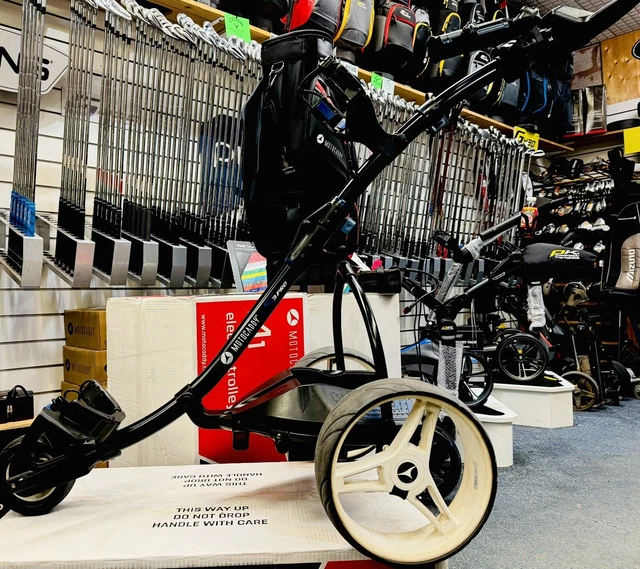 MOTOCADDY S3 PRO Electric Golf Trolley Frame Only Umbrella & Scorecard Holder £239.99 PicClick UK