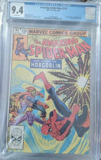 Amazing Spider-Man #239 CGC 9.4  2nd App Hobgoblin