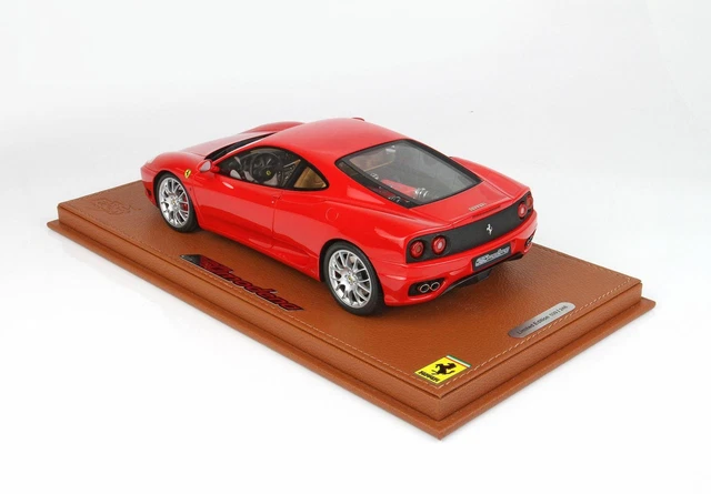 1:18 BBR Ferrari 360 Modena F1 Gear Box Challenger Grill 1999 +Showcase P18205AV