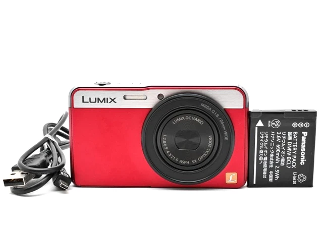 PANASONIC LUMIX DMC-XS3 Brown Compact Digital Camera [No English
