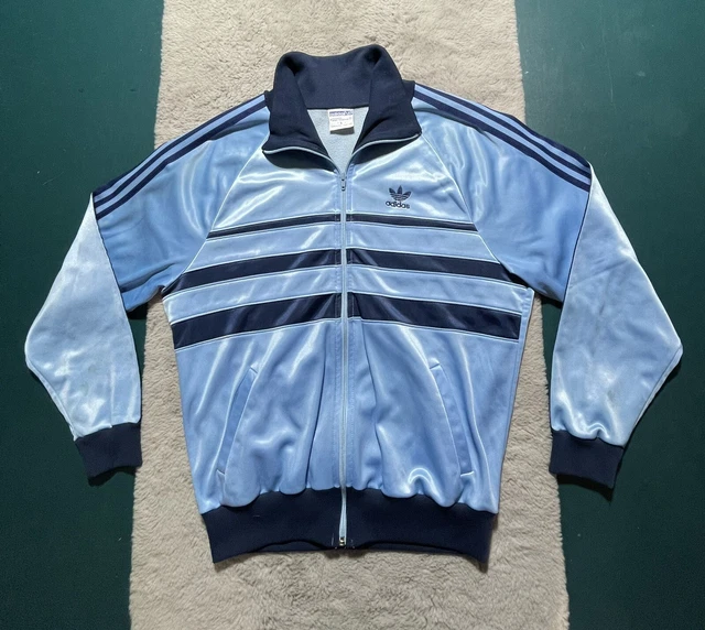 トップス adidas 70s~80s VENTEX track jacket Rare Vintage Adidas Ventex 80s 70s Track Jacket Navy Blue
