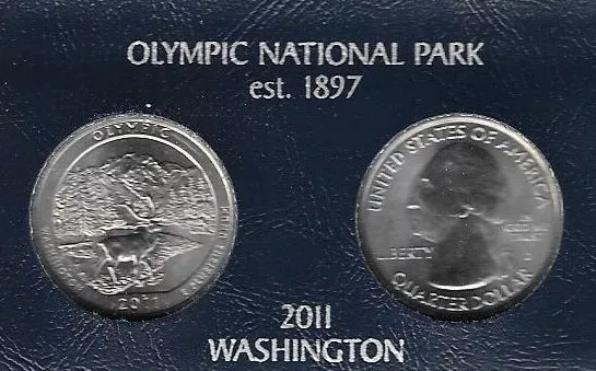US National Parks Quarter 2011: Olympic D / P