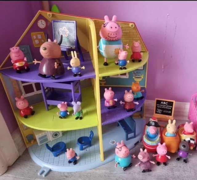 peppa pig toys bundle used