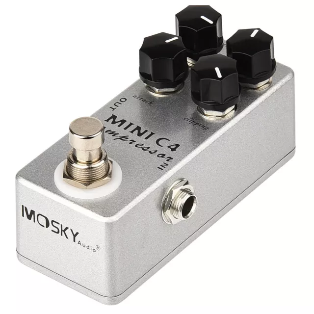 MOSKY Guitar Multi Effect Pedal Reverb Delay Looper Overdrive Distortion Chorus
