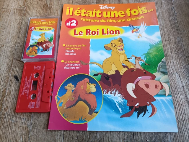 IL ETAIT UNE FOIS DISNEY LE ROI LION No 2 LIVRE CASSETTE AUDIO CLAUDE