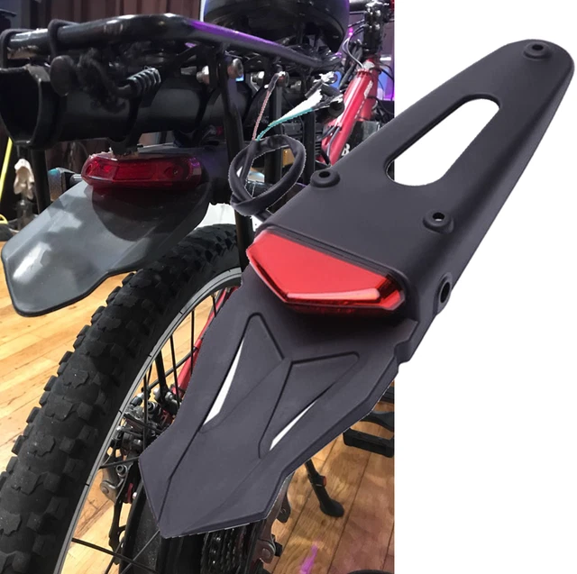 Dirt Bike Ebike Motorcycle LED Rear Fender Brake Tail Light Off Road Enduro