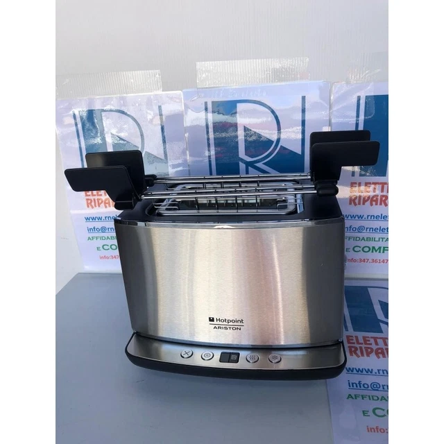 ARISTON HDLINE TT 22E2 DIGITAL TOASTER HOTPOINT,COLORE INOX