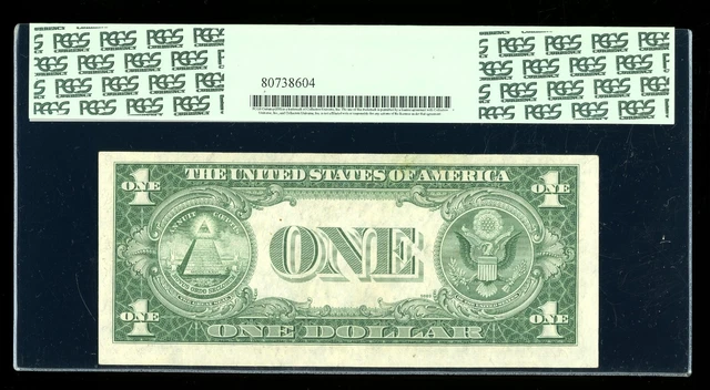 DBR 1935-E $1 Silver Fr. 1614 XH Block PCGS 55 Serial X70353978H 2