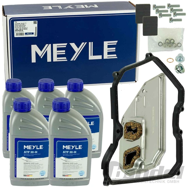 KIT PARTI FILTRO CAMBIO AUTOMATICO MEYLE + OLIO ATF III H per VW T5 BUS ASIN 09K 6 G
