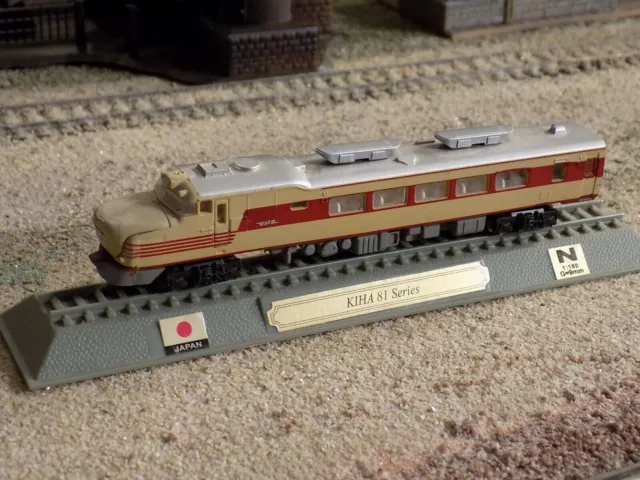 Del Prado N Gauge 1/160 échelle Modèle Moteur KIHA 81 Série - Japon,...