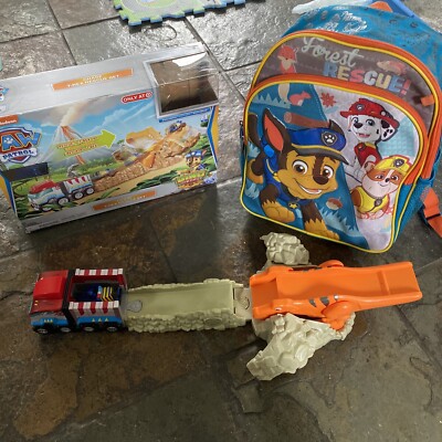 paw patrol true metal rescue set