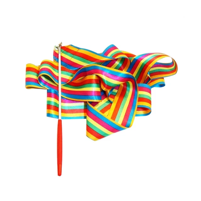 Ribbon Dance Ribbon Gymnastics Rope Sporting Goods (4M) A5I7
