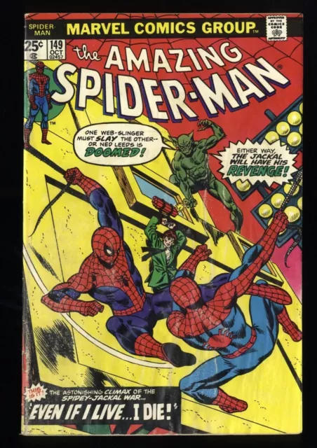 Amazing Spider-man #149, GD/VG 3.0, Jackal, 1st Ben Reilly, Clone Saga Finale!