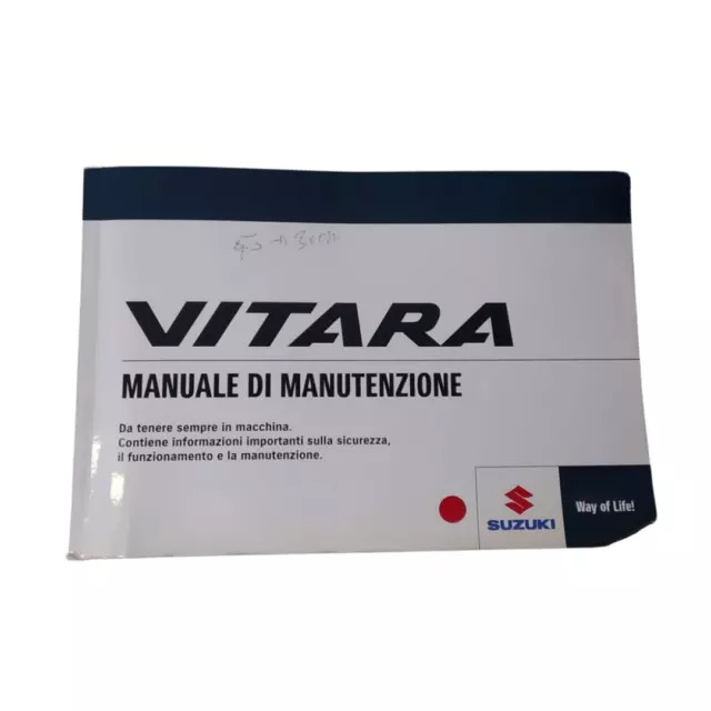 LIBRETTO USO E MANUTENZIONE SUZUKI Vitara Serie M16A (1519) 1622165