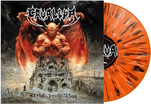 Cavalera - Bestial Devastation - Orange, Black & White Splatter [New Vinyl LP] B