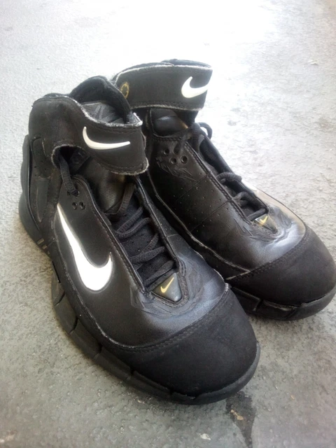 Nike Zoom Huarache 2K5 Basketball Shoes Mens 6.5 Black White Rare $119.99 -  Picclick