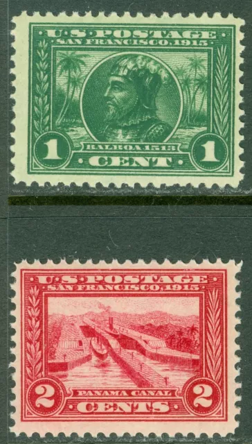 EDW1949SELL: USA 1913 Scott #397-98 Fine-Very Fein, Postfrisch Never Cat