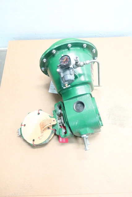 Fisher 8580 2052 Pneumatic Steel Lugged Butterfly Control Valve 3in 300