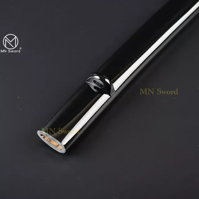 30" Black Shiny Replacement Saya Sheath Scabbard For Japanese Katana Sword DIY