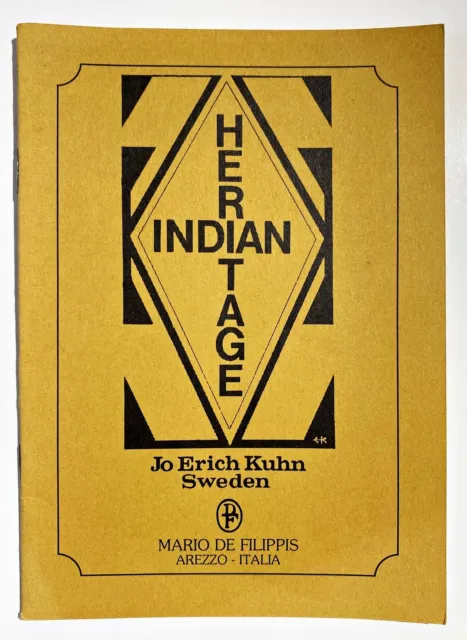 Indien Heritage Jo Erich Kuhn Suède / Ex Libris Exlibris Mario De Filippis 1992